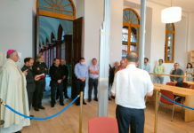 Bendición Sala Lectura – Biblioteca Seminario