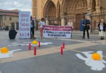 La Iglesia de León reivindica que “El trabajo es para la vida” y reza por las cinco Víctimas en accidentes laborales del último año