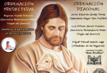 La Diócesis incorpora tres diáconos y un presbítero que ordenará el obispo Luis Ángel