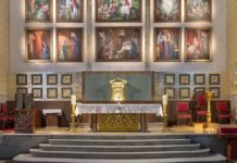 El Obispo bendecirá el nuevo retablo de la Iglesia de San Juan y San Pedro de Renueva, dedicado a los veinte misterios del Santo Rosario