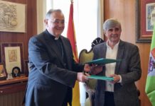 La Diócesis impulsa la Escuela Universitaria de Trabajo Social ‘Nuestra Señora del Camino’ con la renovación del convenio con la Universidad