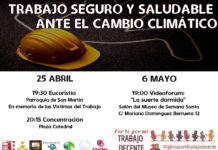 La iniciativa ‘Iglesia por el Trabajo Decente’ reivindica un “trabajo seguro y saludable ante el cambio climático”