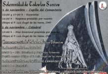 El obispo preside la Conmemoración de los Fieles Difuntos de la Diócesis con una misa y responso en la Catedral