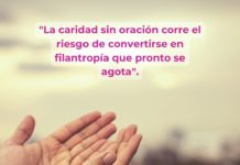 La Diócesis organiza un ‘acto de calle’ que anticipa la VIII Jornada Mundial de los Pobres para concienciar ante esta realidad con el lema ‘La oración del pobre sube hasta Dios’