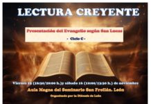 Los grupos de Lectura Creyente se preparan con un curso bíblico para seguir el ciclo del Evangelio dominical en al año litúrgico que comenzará el próximo Tiempo de Adviento