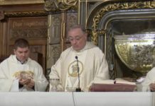 IGLESIA EN LEÓN – Eucaristía desde la Real Colegiata-Basílica de San Isidoro y solemne responso por los reyes de León