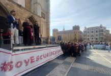 El Día de Escuelas Católicas de León remarca la “educación que nos inspira a ser mejores personas” con “color esperanza”