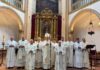 Homenaje al sacerdote más veterano de León y al obispo Luis Ángel en la fiesta de San Juan de Ávila