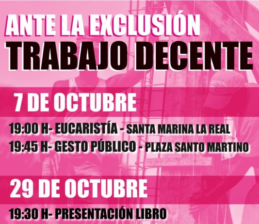 La Jornada por el Trabajo Decente relanza desde la Iglesia la reclamación por el “derecho a una vivienda digna y asequible”