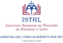 El obispo Luis Ángel preside la apertura oficial del quinto curso del Instituto Superior de Teología de Astorga y León-ISTAL